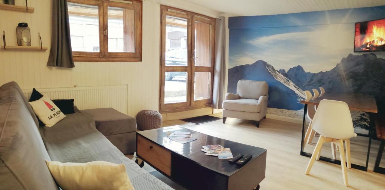 Appartement 6/7 Personnes Pied Des Pistes A Plagne Centre ลาปลาญ ภายนอก รูปภาพ
