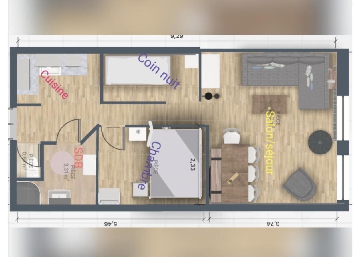 Appartement 6/7 Personnes Pied Des Pistes A Plagne Centre ลาปลาญ ภายนอก รูปภาพ